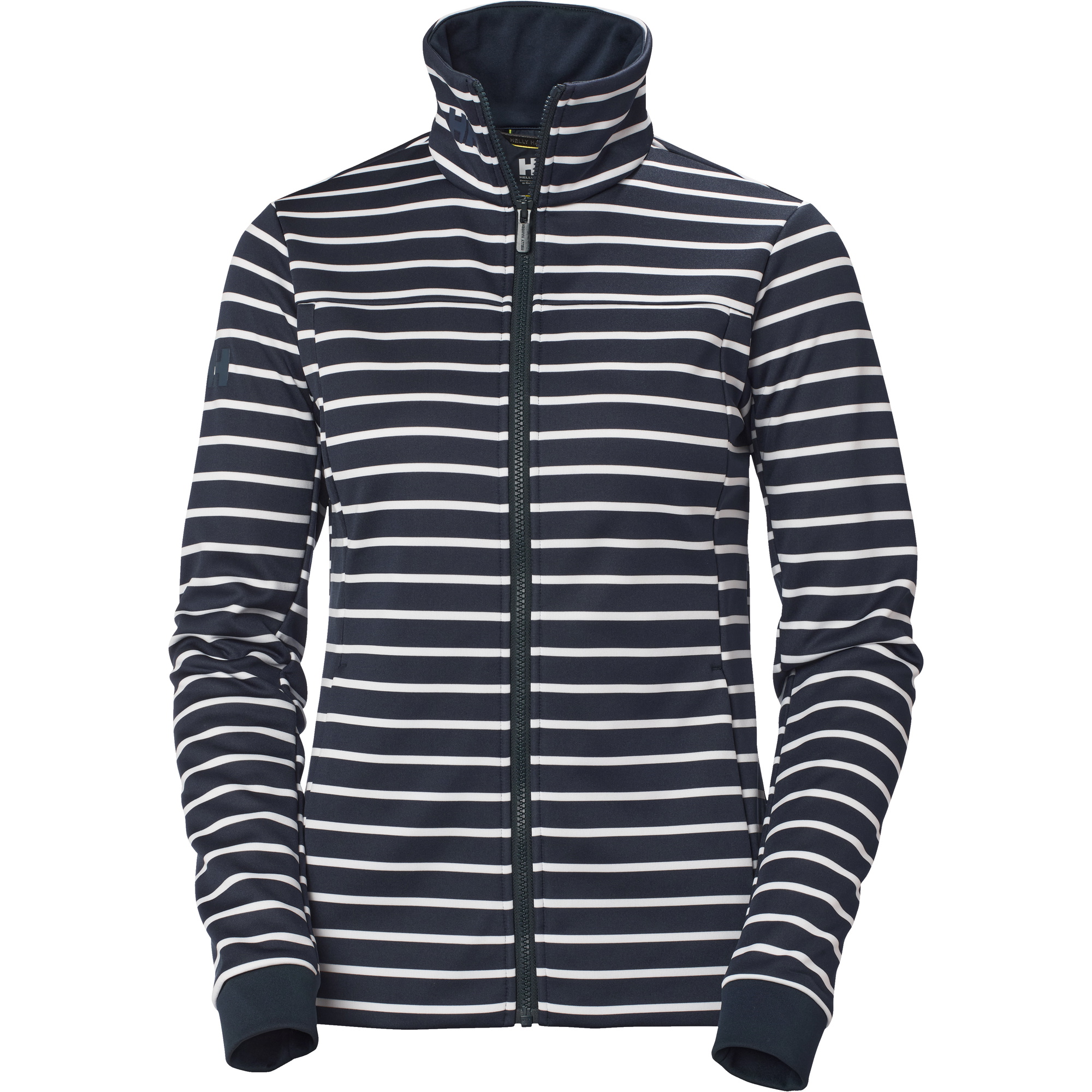 2025 Helly Hansen Womens Crew Fleece Jacket 30357 - Navy Stripe
